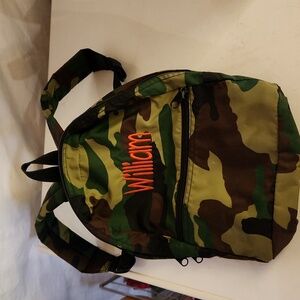 Kids personalized backpack (William)
